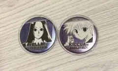 ハンターハンター ジャンプショップ デコレクション缶バッジ イルミ キルア