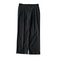 イタリア製　ビンテージスラックス　2タック　ウールパンツ 90s 80s グレー