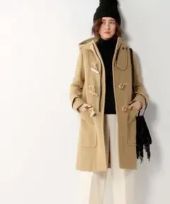 THE RERACS ダッフルコート ベージュ クリーニング済