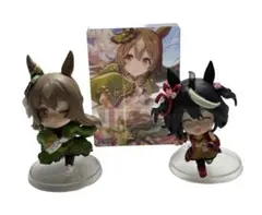 【ウマ娘】サトノダイヤモンド&キタサンブラック　ガチャガチャ　ミニフィギュア