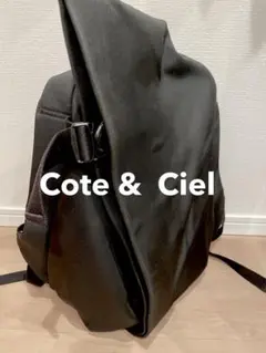 cote&ciel コートエシエル ブラック　Mサイズ リュック バックパック