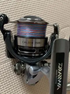 ダイワ 14カルディア CALDIA 2508H PE付 ゴメクサスハンドル付