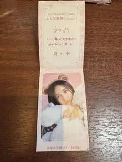 NOGIめくり　乃木坂モバイル 会場限定 ハズレ券 8月分　井上和
