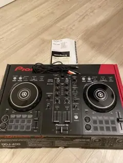 Pioneer DDJ-400 (ライセンスキー未使用・別売ケーブル付)値下げ