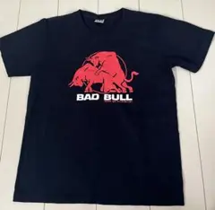 パロディ　バッドブル　BAD BULL Tシャツ 濃紺