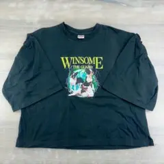 $ Niko and... ブラック 五分袖 クルーネックTシャツ M