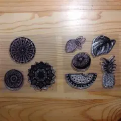 クリアスタンプ2種セット