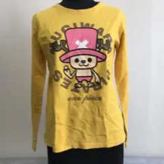 ONE PIECE ワンピース チョッパー イエロー キッズ 160 ロンT