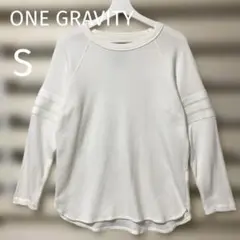 極美品！ONE GRAVITY ワングラビティ ラグラン サーマルカットソー S