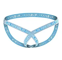☆新品☆【メンズセクシーパンツ 】gストリング　勝負下着　ゴム素材　ブルー