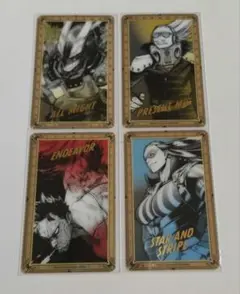 僕のヒーローアカデミア 原画展 箔押しクリアカード まとめ売り