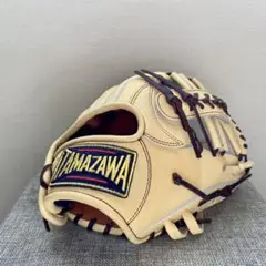 【限定】タマザワ/玉澤 スペシャルオーダー エクリュ 硬式内野用グラブ キャメル