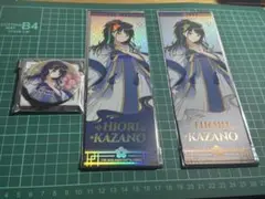 シャニマス　上海　梅影霓裳 風野灯織　ホログラムクリアチケット　缶バッジ　セット