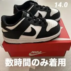 【お値下げ中‼️】ナイキダンクロー 14cm　ブラック&ホワイト