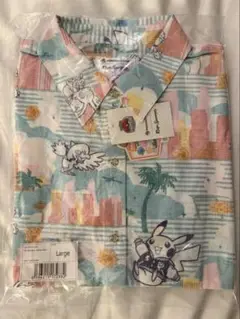 デザイン良　REYN SPOONER レインスプナーアロハシャツ赤　女性L