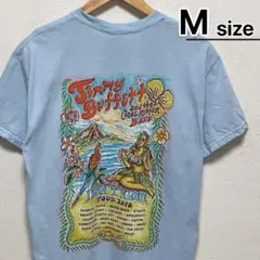 Jimmy Buffett　Tシャツ　M　ライトブルー　水色　ハワイ　USA古着