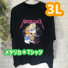 【1点限り！ 】Metallica メタリカ 黒 Tシャツ 3L 再入荷なし