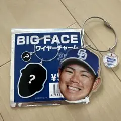 BIG FACE ワイヤーチャーム 選手顔デザイン
