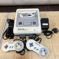 送料無料　スーパーファミコン本体及び付属品一式　動作確認済 ケーブルが新品