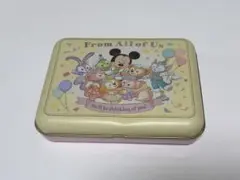 新品未使用 ディズニー ミッキー ダッフィーとフレンズ 空き缶