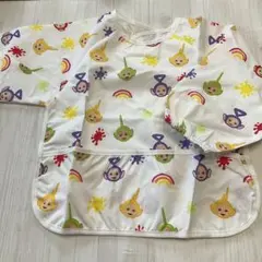 テレタビーズ 長袖お食事エプロン