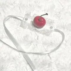ヘッドドレス　さくらんぼドレス　ぬいぐるみ　おまんじゅう