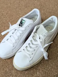 PUMA プーマ スニーカー 26cm 白 男女兼用 ユニセックス