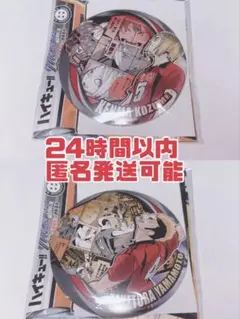 ハイキューコレクション缶バッジmemories 第3弾 音駒 孤爪研磨 山本猛虎