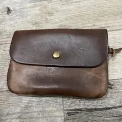 BUTCHER CUSTOM LEATHER WORKS ボックスコインケース 超美品 BUTCHER CUSTOM LEATHER WORKS ボックスコインケース