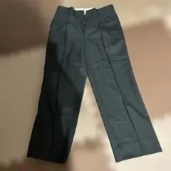 ✳️最終お値下げ✳️新品未使用ダークグレー プリーツ入り スラックス