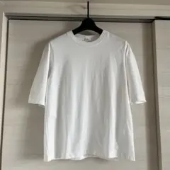 LOEFF ロエフ コットン クレセントスリーブ Tシャツ