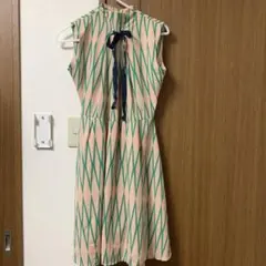 大幅値下げstarblinc ノースリーブ ストライプ柄 ワンピース M新品