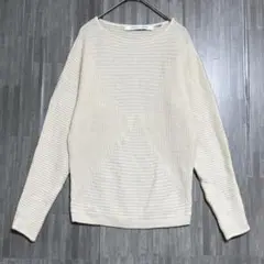 UNIQLO ユニクロ　カシミヤブレンド スクエアニット　アイボリー　M