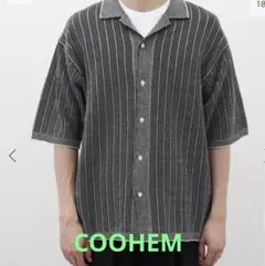 コーヘンCOTTON STRIPE KNIT S/T:ニット