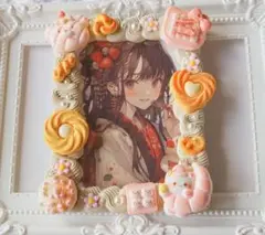 B8　ホイップデコ　トレカケース　クッキー　ピンク系　ねこ　パン