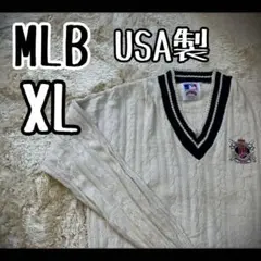【超希少】　MLB ミネソタ　ツインズ　ケーブルニット　USA製　ヴィンテージ