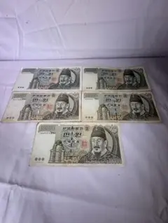 韓国紙幣 10000ウォン 6枚セット South Korea 10000 Won Banknote. single 10000 Won Circulated