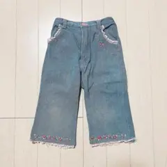 メゾピアノ　mezzo piano デニム　長ズボン　ロングパンツ　100