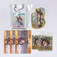 ウマ娘 ウオッカ メタルステッカー ぷらぷらアクキー イタジャガ カードダス
