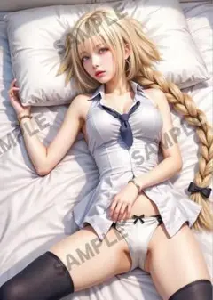 AI美少女 コスプレ 下着 サイズを選べる 高画質 ポスター S-0908