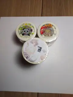マスキングテープ(和紙)3個セット