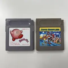 ゲームボーイ ソフト【星のカービィ】&【スーパーマリオランド】(259)