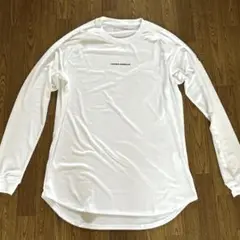 Under Armour ホワイト ロングスリーブ Tシャツ メンズ　L