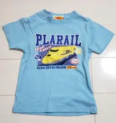 プラレール Tシャツ 130cm 水色