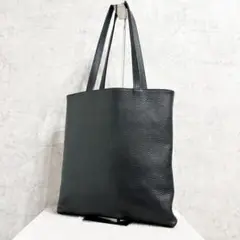 美品 Hush Tug スマート トートバッグ 肩がけ A4 ブラック レザー