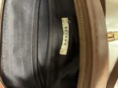 ブラウン ショルダーバッグ
