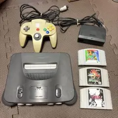 NINTENDO64 本体 コントローラー ゲームセット
