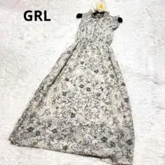 ✨極美品✨ GRL（グレイル） 花柄 Aライン ワンピース Sサイズ