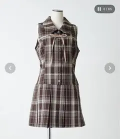 OLIVE des OLIVE ノースリーブシャツミニワンピース