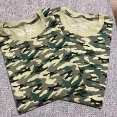 Wild Rules 迷彩柄 Tシャツ 160サイズ　2枚組